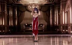 Honkai Impact Mei Raiden Sex and Dance - GreenTCH - Red Apron Color Edit Smixix
