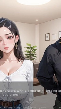 Anime-schätzchen masturbiert, denken über großen schwanz - von meinem freund gameplay # 2 an ai-porno-spiel