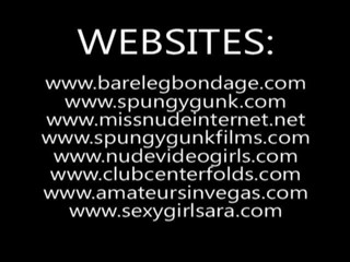 Spungy Gunk Films: Amateur blonde teen gets her hand tied up