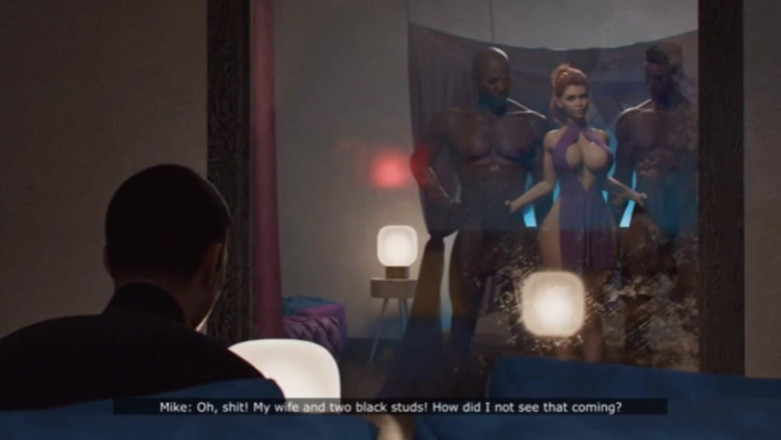 Sex anime taboo: Oh mon dieu ! Ma femme et deux gros mecs noirs