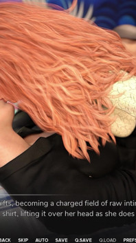 Redhead Girlfriend Teen Hot Romantic Kissing Sex with Boyfriend. He Creampies Her Pussy - Taboo University(steam Game) - Part 11