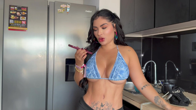 AlejandraPalacios: Great Birthday Present, Fulfilling Her Fantasy of Fucking My Friend...