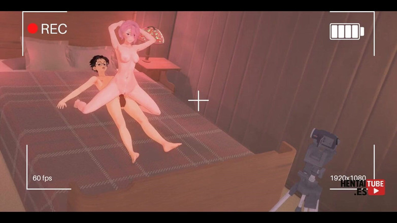 HentaiTubes: Dandadan Hentai - Aira Ridding Okarun's Dick - Asijská japonská Anime Manga