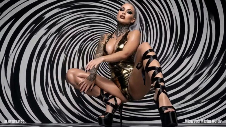 Goddess Misha Goldy: Pornretard diagnos: Porrsjuk och stolt över fukten