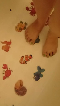 Stepping on My Fishies
