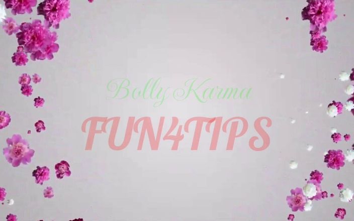 Bolly Karma: 闪烁她完美的胸部。