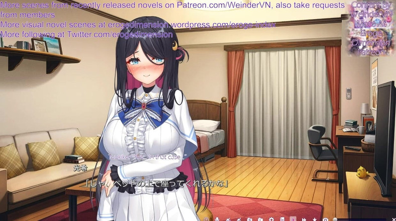 Eroge Dimension: 被称赞建筑 sr girls sene 1-5