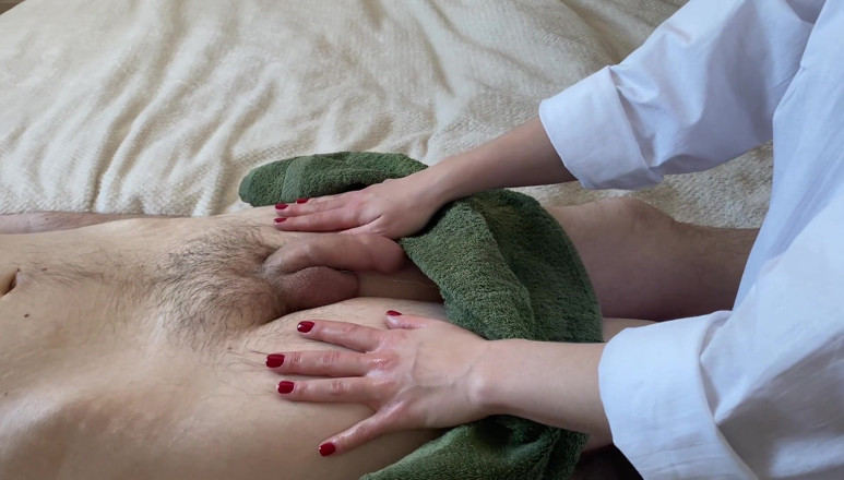 Lady Anna: Massage Ended with a Happy Ending with Cum on the...