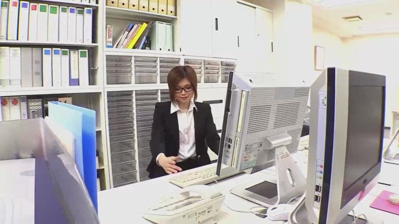 Eros721 official: Horny Office Wife Caught Masturbating