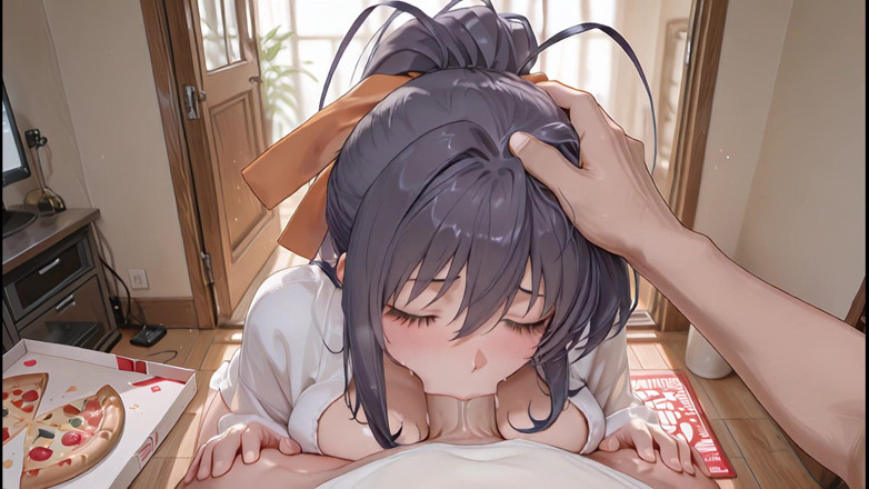Velasquez prod: Akeno Himejima เย็ดหนุ่มส่งพิซซ่า akeno Himejima เฮนไตคอสเพลย์