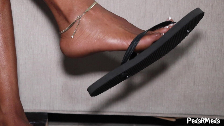PedsRMeds: Youronlyphoenix pedicure francese flip flop stuzzica