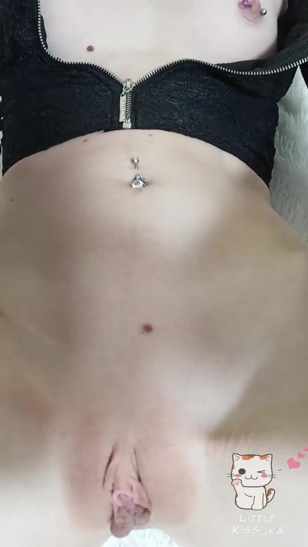 Vika Tkach: Selfie masturbation petite girl for boyfriend