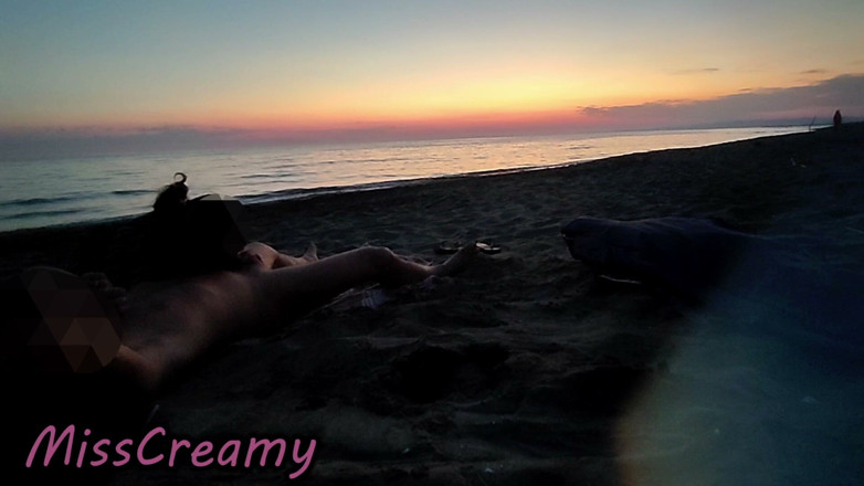 Miss Creamy: ديك فلاش مدرس فرنسي جبهة مورو للمص الشاطئ المحفوف بالمخاطر ماسبالوماس عارية الشاطئ شاعر المليون الناس