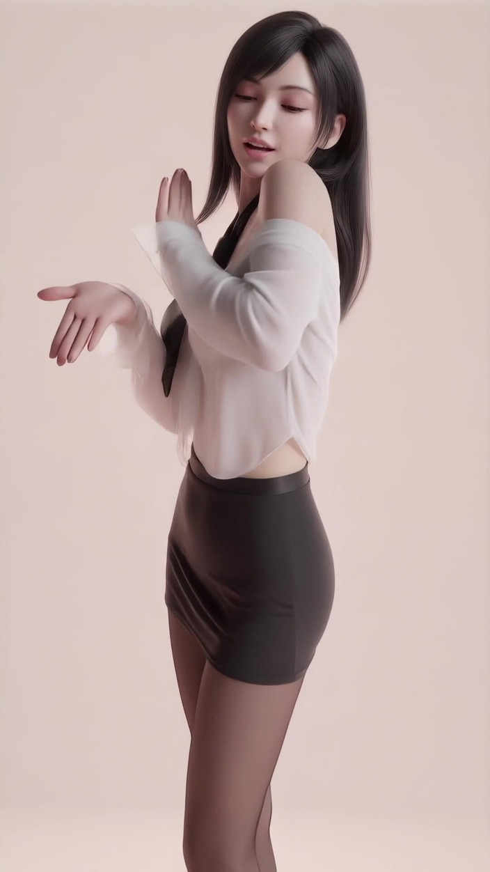 3D-Hentai Games: Tifa's Confident Dance (sistar - so Cool)