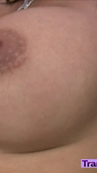 Trans star Jezebel Yum and her huge she cock and tits