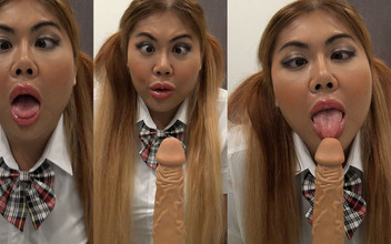 nutON: Ahegao Bimbo POV Avsugning