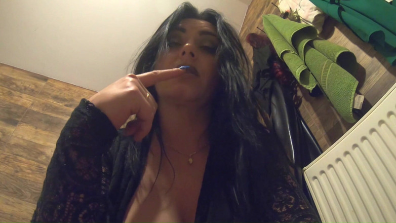 MilfyCalla: Bathroom Toilet Fetish. Lace Robe Dirty Talk and Shiny Dress...