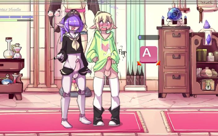 LewdArcade: Max the Elf Demo Level 4 - jogo completo com melhor vista,...
