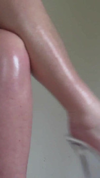 My Sexy Bare Pale Shiny Legs