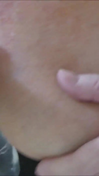 Close up Balls Deep Dildo Fucking Orgasm in Stockings & Basque