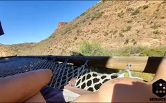So Wet He Can Fuck My While Soft - Flacid Fuck on the Super Hammock!