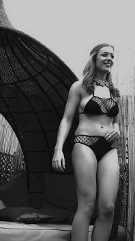 Rosa Brighid Rooftop Bts Video Bw