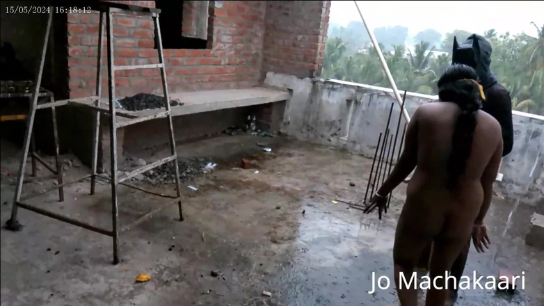Machakaaritamil: Roof Top Rain Fucking
