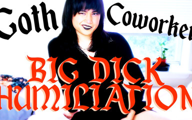 Melissa Masters: Gotik iş arkadaşı büyük yarakla aşağılama