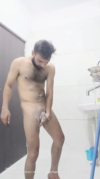 Rajasthani-old-lover: Joven indio disfruta de la masturbación y sexo con un...