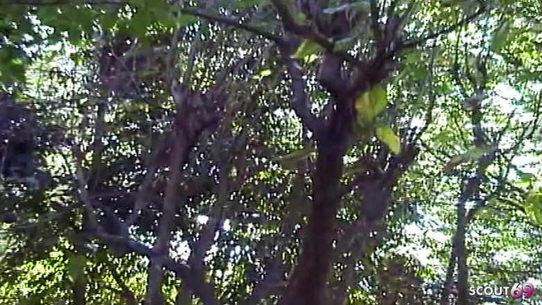 Shemale TS Collection: Buitenshuis latina tranny neukt man voor het eerst anaal in...