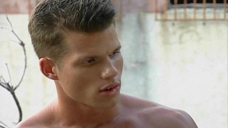 Diamond Pictures (Official): Young Hung Muscle Jock Strokes His Big Cock Solo Outside...