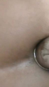 *fanclub* Skinny Black Boy Flattens up His Anus Until It's Ready to Fuck - Dj Buttpussy