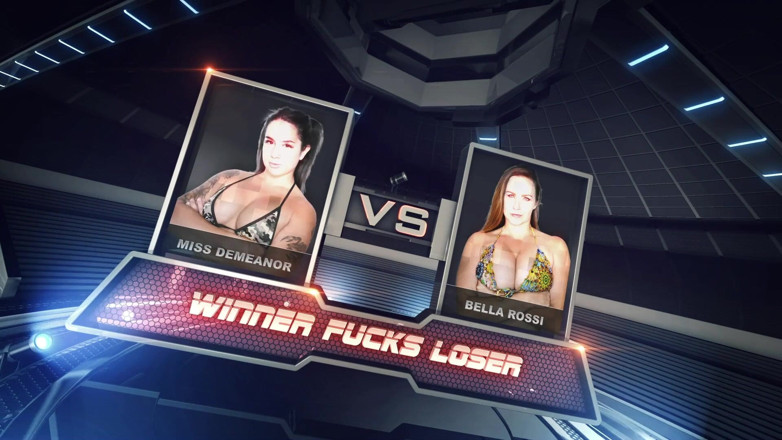 Evolved Fights Lez: Bella Rossi Gegen Miss Demeanor Weibliches Wrestling