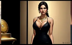 Lara Croft 01 - Sexy Lara with Huge Boobs Made Him Horny