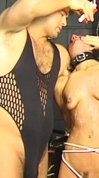 Bound Mature Beauty Drenched in Hot Wax