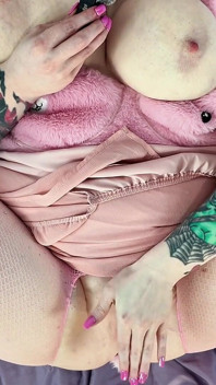 BBW Schwanzplug Twerk Auf Kissen Reiten Creampie-fick