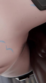 Freja Overwatch - Bank Plan Gone Wrong BBC Deepthroat Creampie 3D