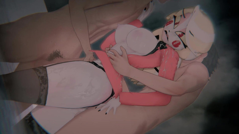 Tomu aisuman: [hazbin酒店] - 查理晨星救赎失败（束缚地狱公主和第一人称视角三明治 DP） （4k/60fps）