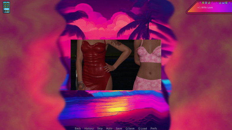 Porny Games: Paradise City by Twisted Arch - тройничок у бассейна с моей женой и вечеринкой-профессионалом, поцелуй с обменом спермой 16