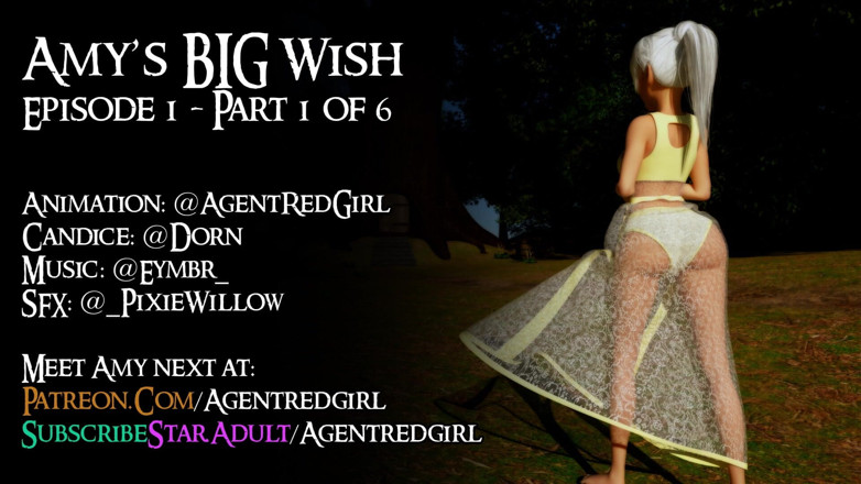 Agent Red Girl: Amy's big wish - candy cane (part 1/6)