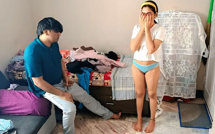 Parizadi: Skutečná plachá nevlastní sestra Chudaai velký penis sex