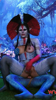 Assvatar - the Fiery Chick. Salome Gil