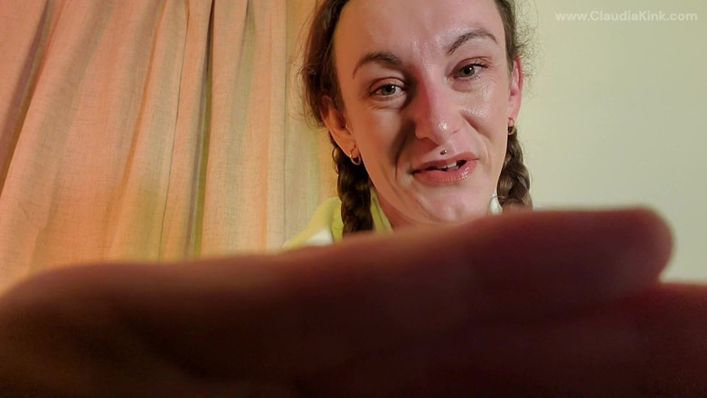 Claudia Kink: Hand Gagged by Femdom POV