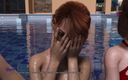 3D Cartoon Porn: My Dorm 4 - Jocuri în piscină - Mark joacă cu sora lui vitregă și...