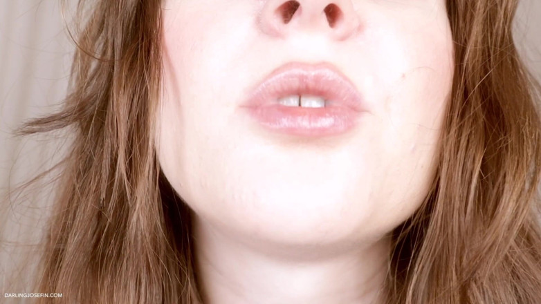 Darling Josefin: Pompe-toi la cervelle ! Entraînement paypig du loser gooner avec Ahegao...