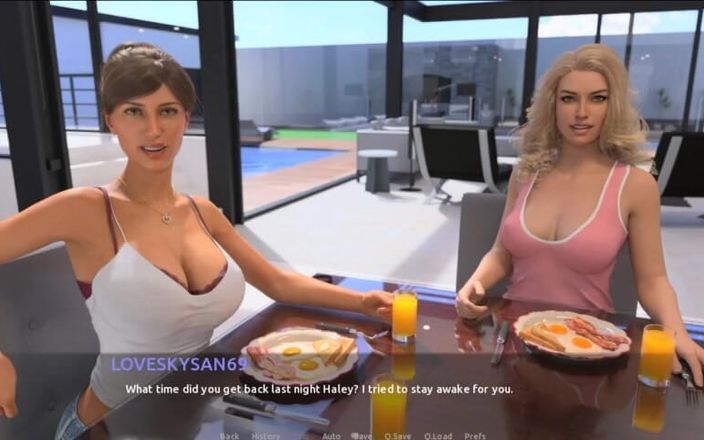 LoveSkySan69Real: Chuyến thăm v0.11 phần 15 mẹ kế thích làm việc với...