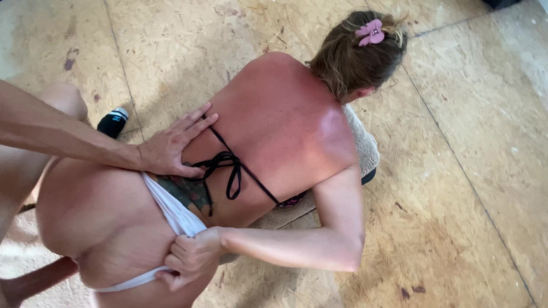 Farmers Wifey: Klaffende muschi, hardcore-ficken im arschloch