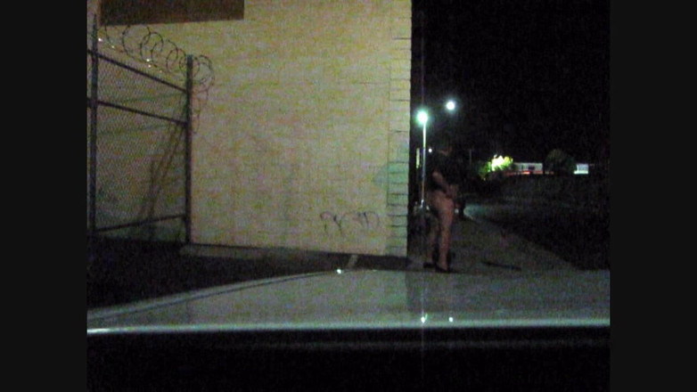 The porky pervert: Nachts auf dem gehweg kommen