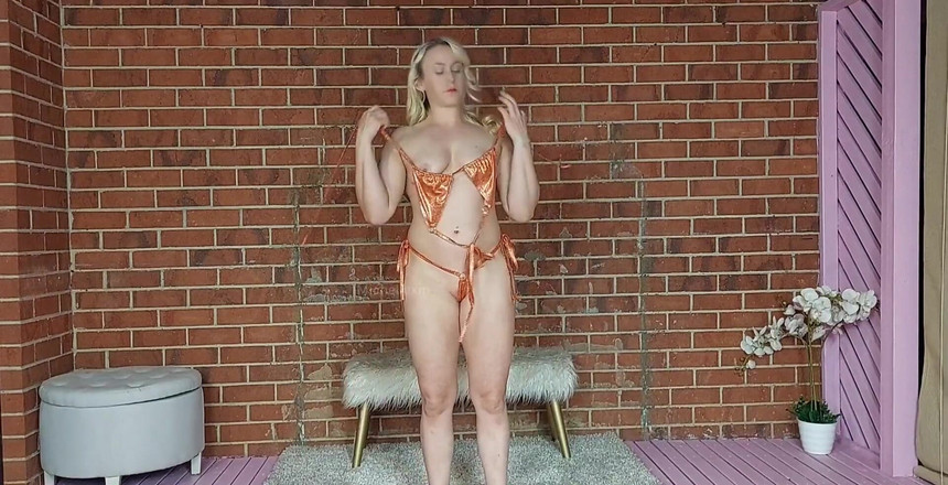 Michellexm: Stripper Micro Bikini încerca pe Haul