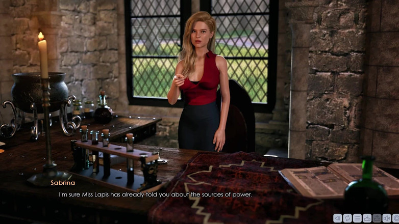 3D Cartoon Porn: Lust Academy 7 - James masuk kelas di Akademi
